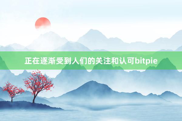 正在逐渐受到人们的关注和认可bitpie