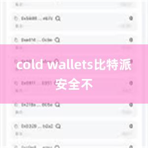 cold wallets比特派安全不