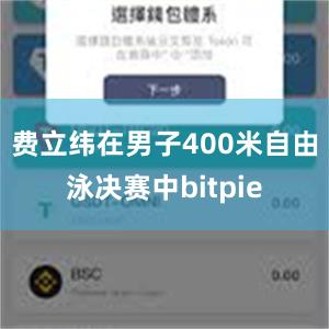 费立纬在男子400米自由泳决赛中bitpie